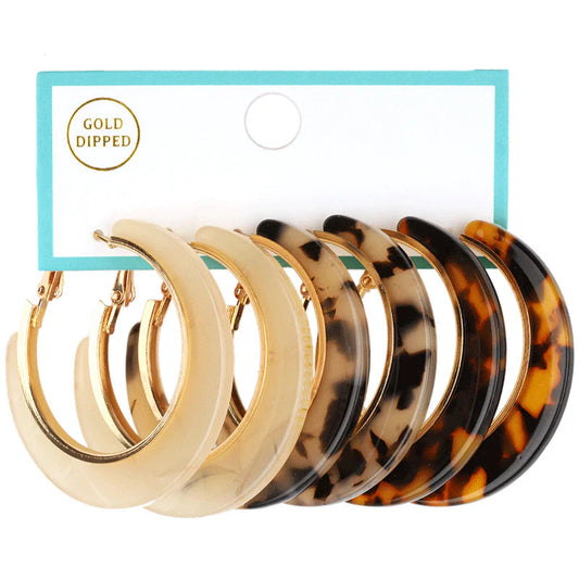 Hoops For Any Day- Set of 3