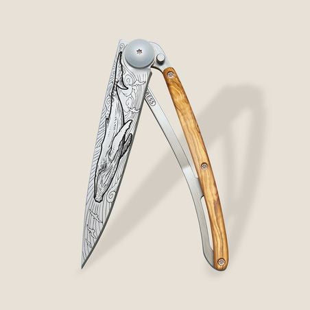 Whale Knife, Olive wood 37g