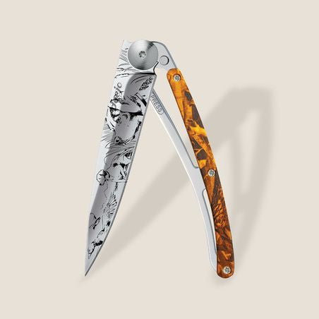 On the Lookout Knife 37g, Orange Camo