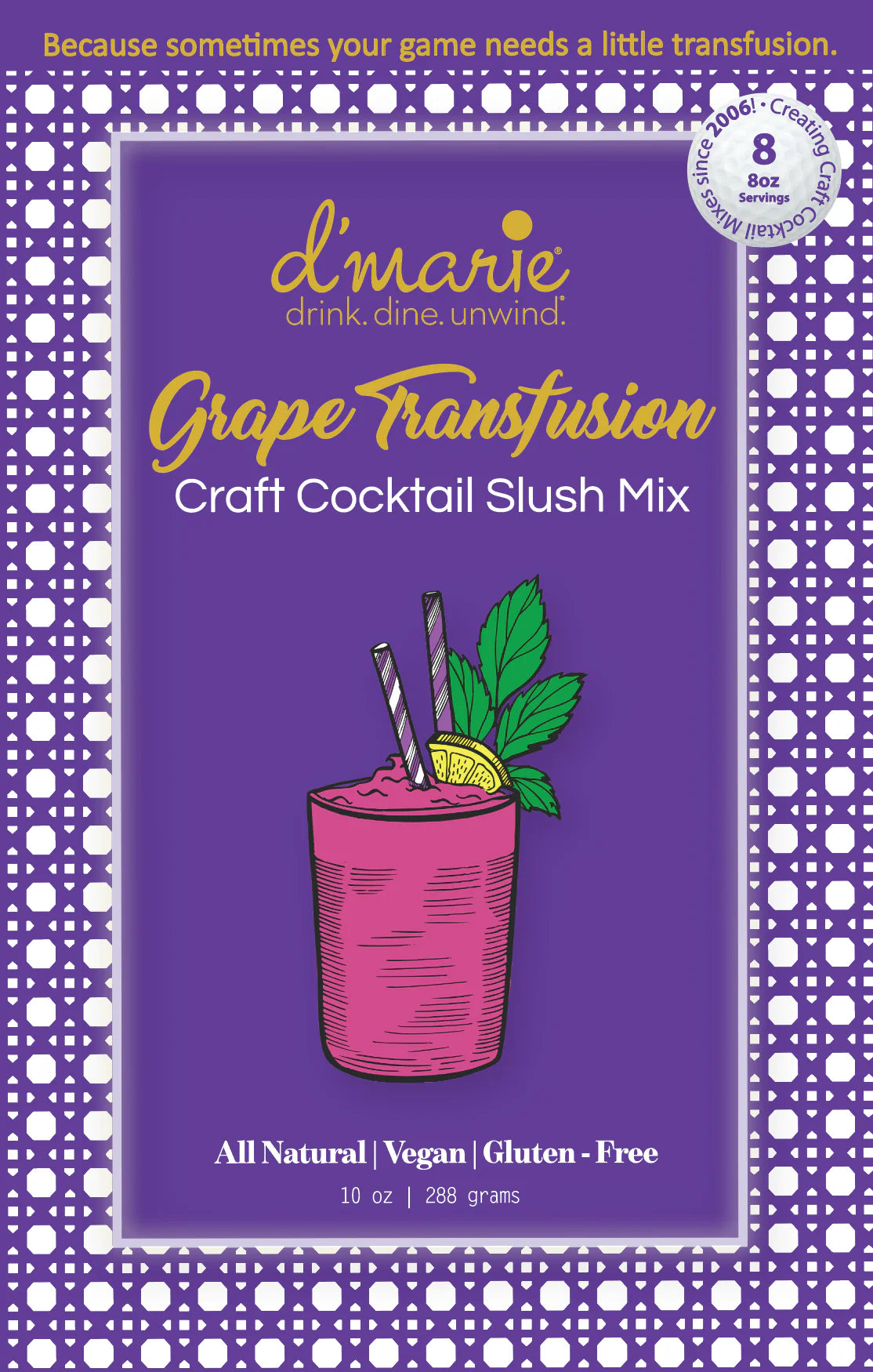 Grape Transfusion - Ready-To-Freeze Cocktail