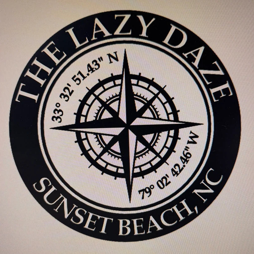 Lowcountry Tide Clock Custom Order 12"
