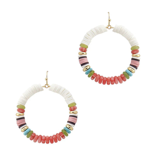 Island Vibes Beaded Earring