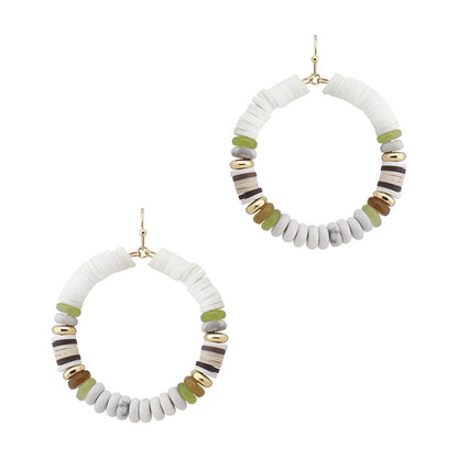 Island Vibes Beaded Earring