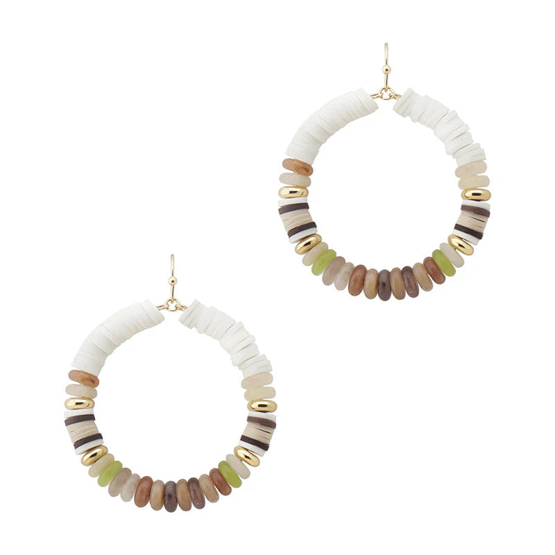 Island Vibes Beaded Earring