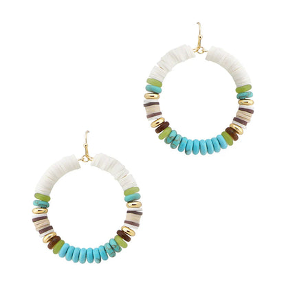 Island Vibes Beaded Earring
