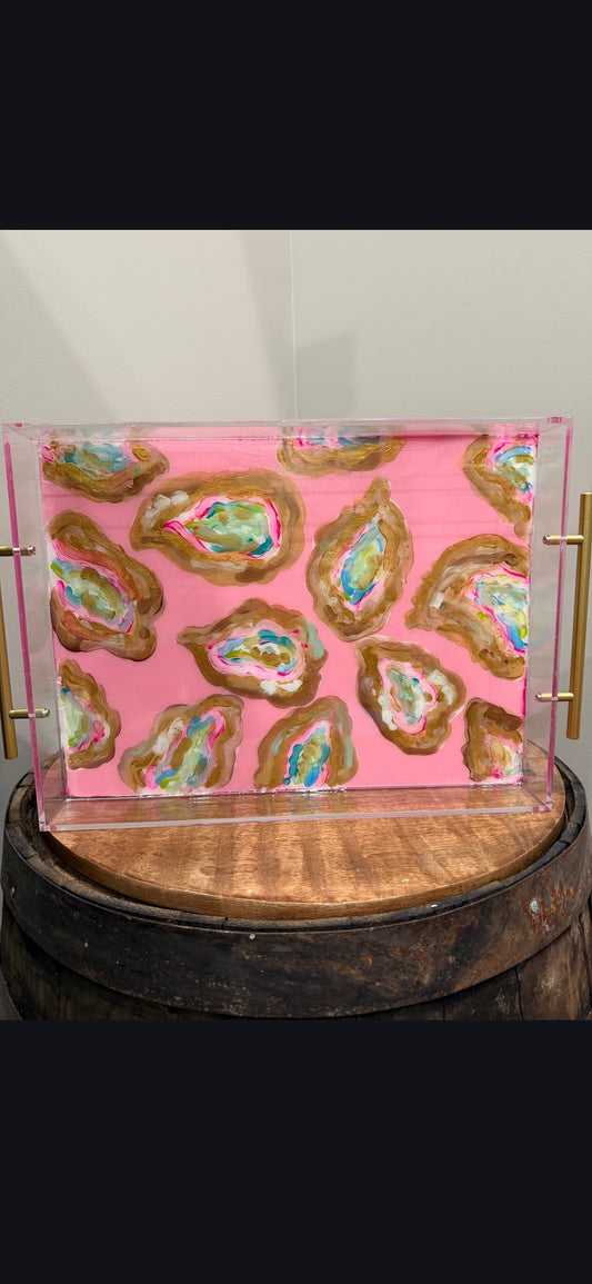 Pink Pearl Oyster Tray