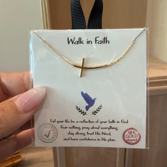 Walk In Faith Necklace