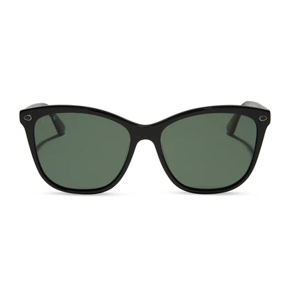 DIFF- Beth III- Night Sky Black Grey Polarized Sunglasses
