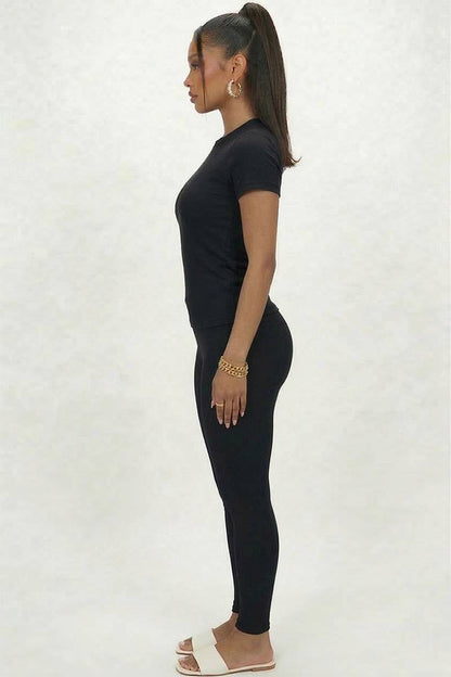 Short Sleeve Round Neck T Shirt