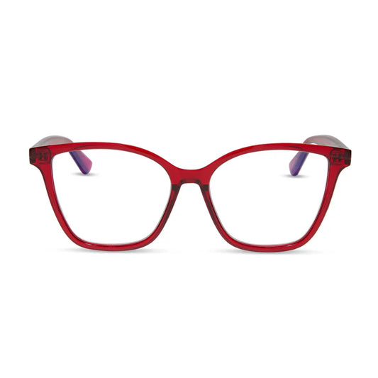 DIFF Blue Light Readers- Leah Red Hot Summer - 2.5