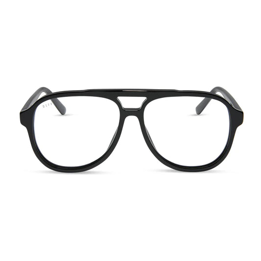 DIFF- Tatum- Black -Blue Light Readers- 2.5