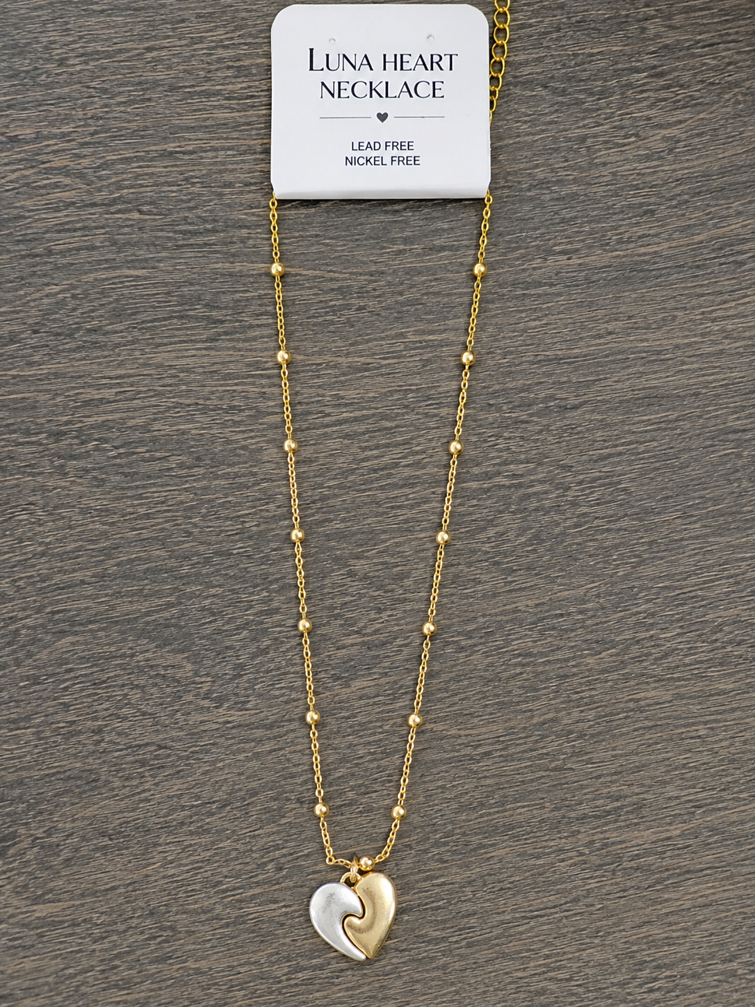 Luna Heart Necklace