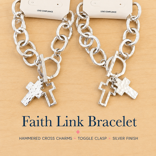 Faith Link Bracelet