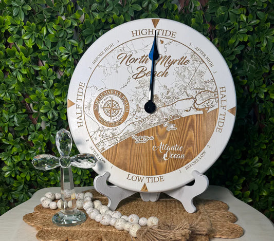 Lowcountry Tide Clock - 12 " North Myrtle Beach