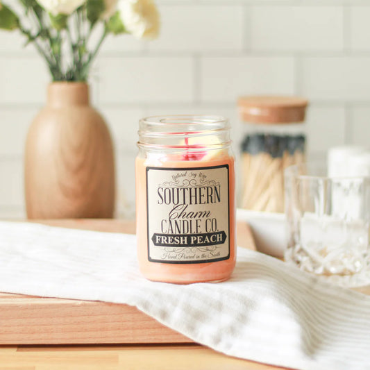 FRESH PEACH SOY WAX