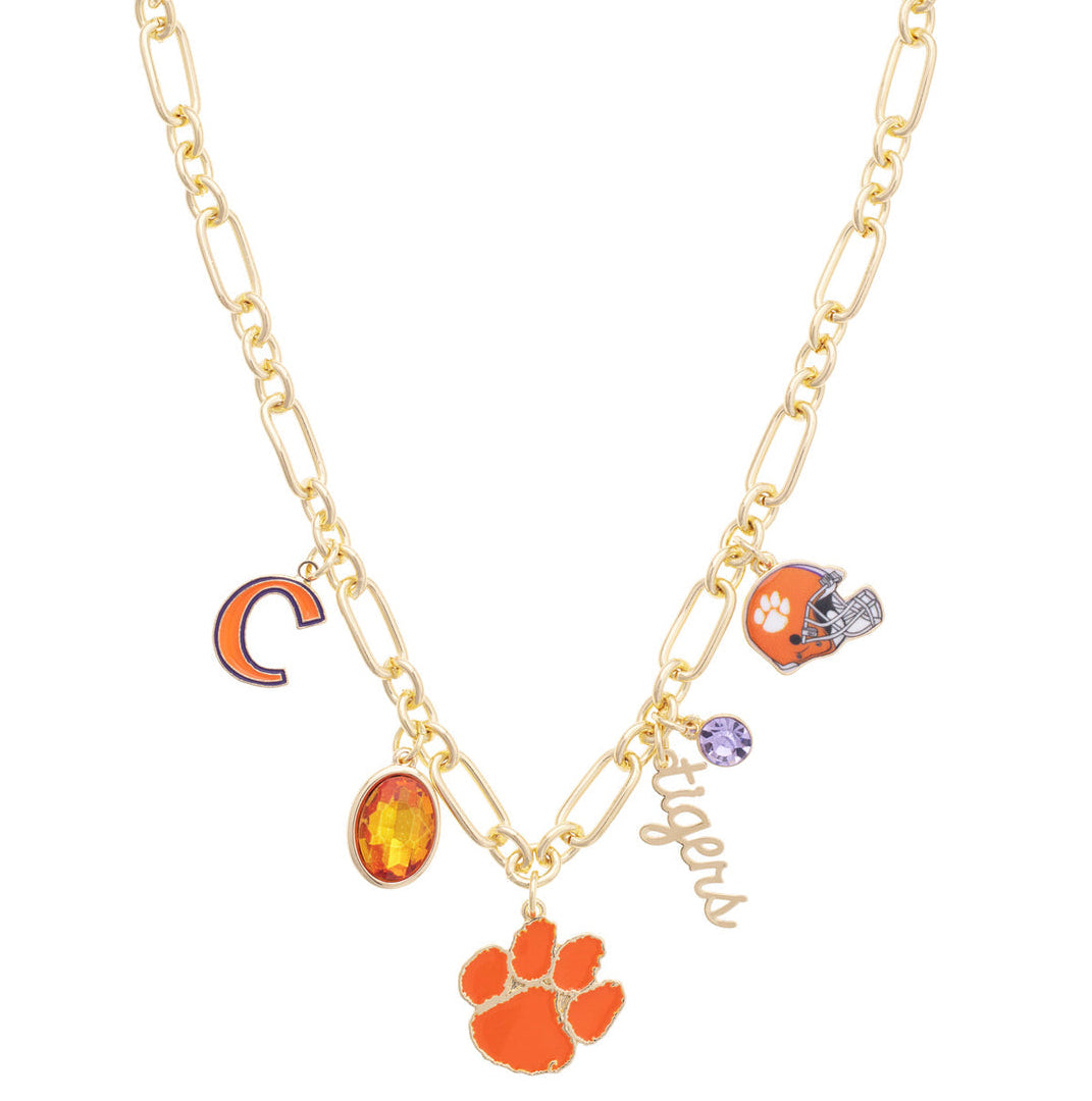 Clemson Tigers Gameday Charm Necklace