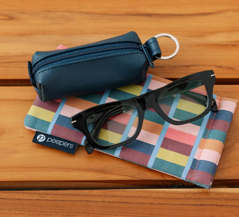 Key Ring Cleaning Kit- Navy- by Peepers