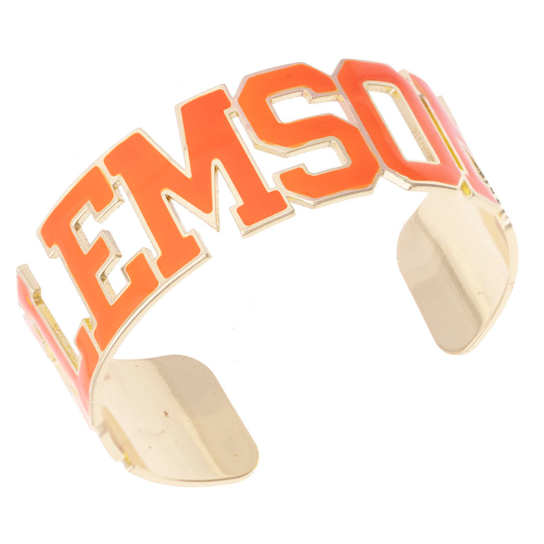 Clemson Tigers Varsity Outline Cuff
