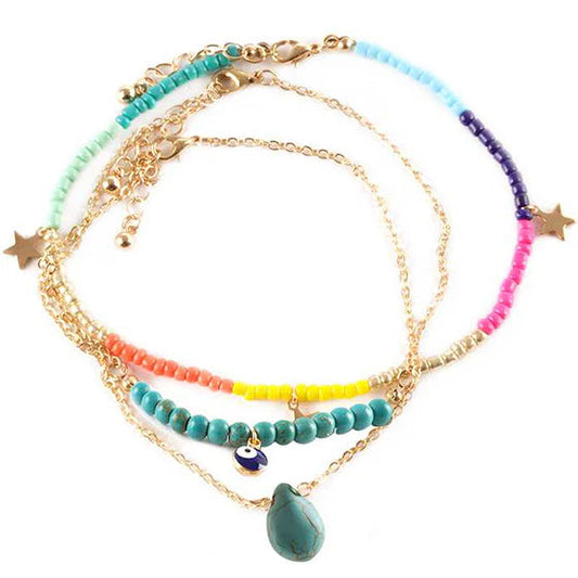 Sunset Guardian Anklet