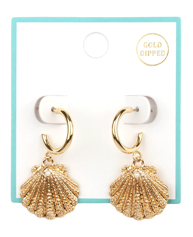 Seashell Hoop