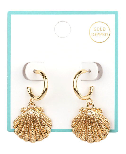Seashell Hoop