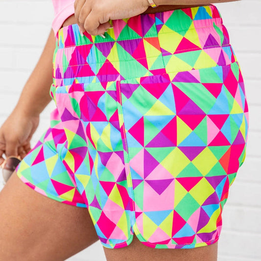Bright Moves Athletic Shorts