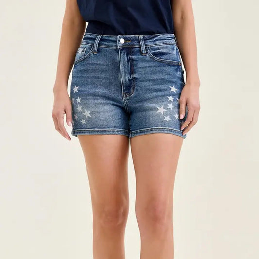 Stars & Stripes Jean Shorts