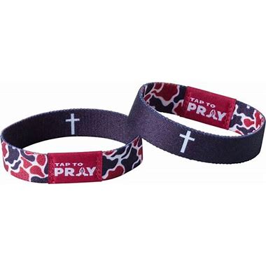 Tap To Pray Team Camo Wristband