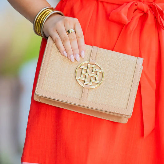 Cecilia Circle Logo Handbag