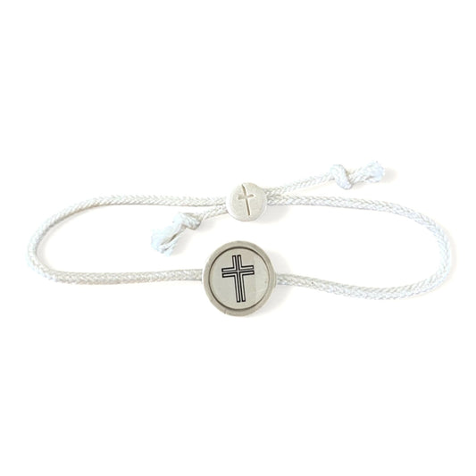 Tap To Pray® Survivor Series Bracelet Vanilla Cross