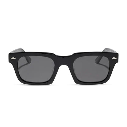 DIFF Sunglasses- Kayce Dutton- Classic Black Grey Polarized Sunglasses
